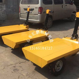 【建筑工地物流手推車電動平板運輸車】- 